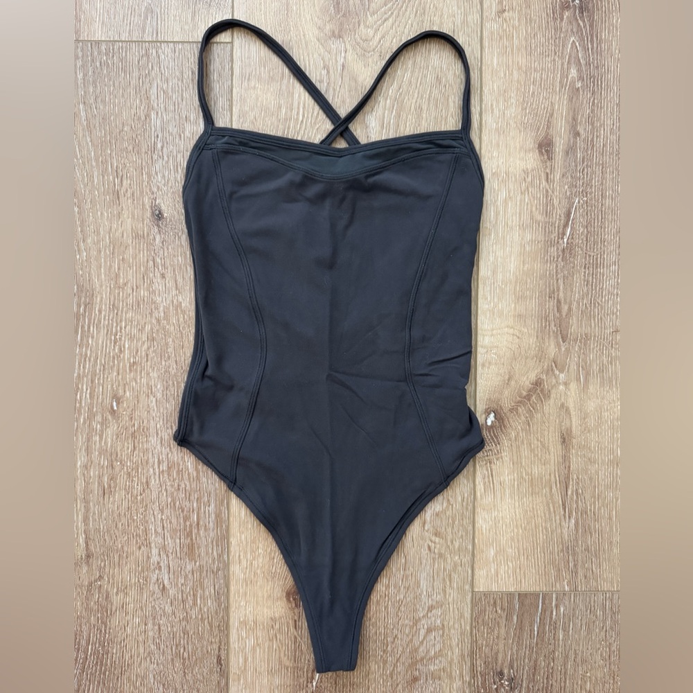 Lululemon Cross-Back Thong Top Bodysuit Size 2